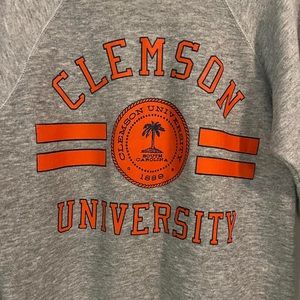 Vintage Grey Clemson Sweatshirt